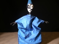 Carnival Puppet Blue (full body) from feature film IMAGINATION (2007)