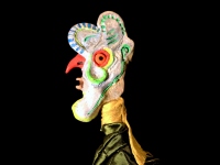 Rooster Puppet (close up) from feature film IMAGINATION (2007)